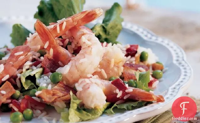 Shrimp Paella Salad