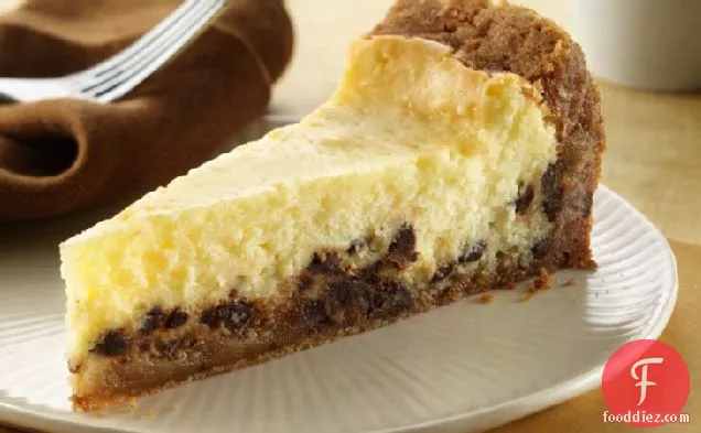 Gluten-Free Chocolate Chip Cookie Cheesecake