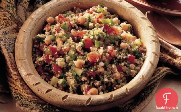 Tabbouleh with Garbanzo Beans