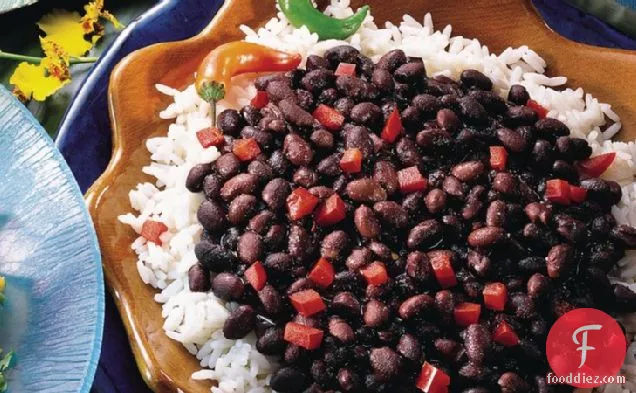 Spicy Black Beans and Rice