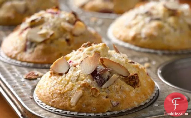 Cranberry Almond Granola Muffins