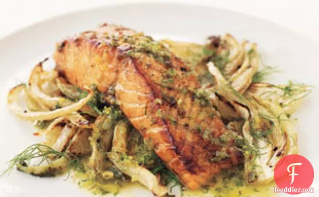 Salmon With Fennel And Pernod
