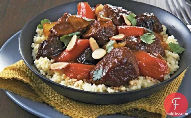 Slow-Cooker Spiced Lamb Tagine