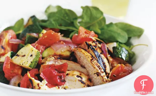 Grilled-Chicken Chopped Salad