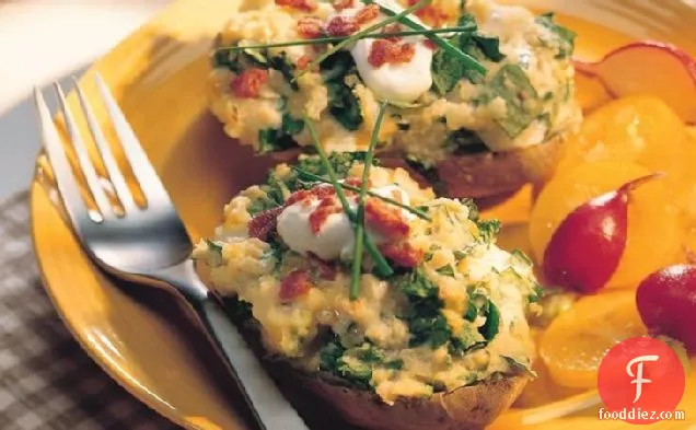 Twice-Baked Cheese Potatoes