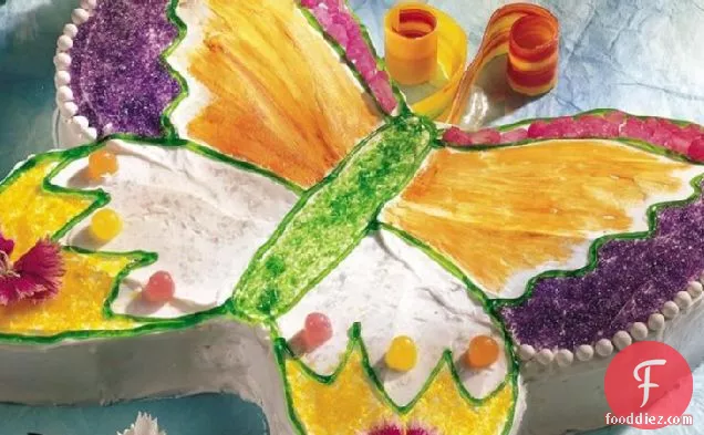 Butterfly Cut-Up Cake