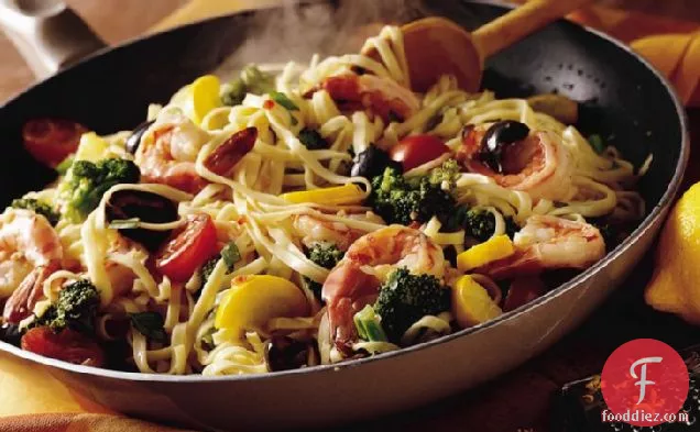 इतालवी झींगा हलचल-तलना