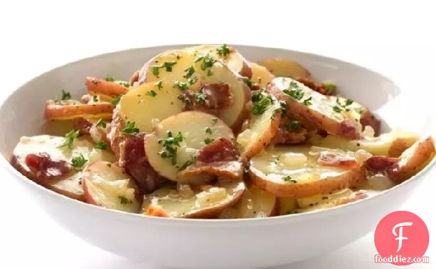 Healthified Hot German Potato Salad