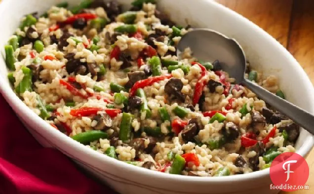 Baked Vegetable Risotto