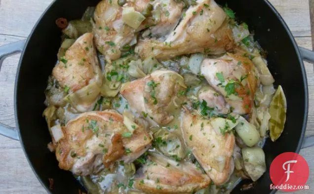 Baked Chicken With Artichokes And Capers Recipe