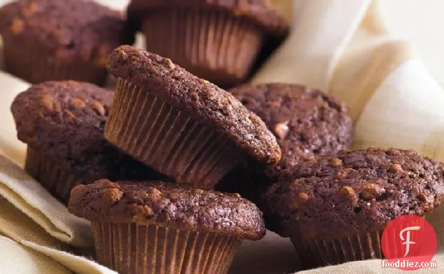 Double Chocolate Mini Muffins