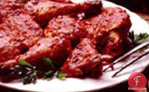 Grilled Mouth-Watering Barbecued Chicken