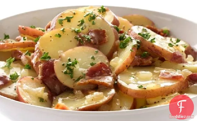 Skinny Hot German Potato Salad