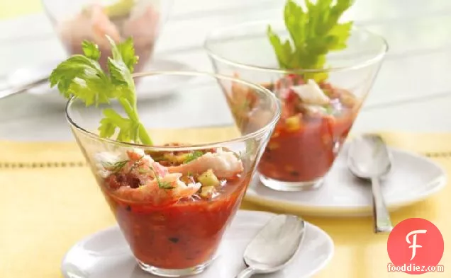 Fire-Roasted Crab Shooters
