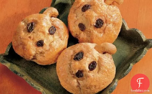 Mini Pumpkin Biscuits