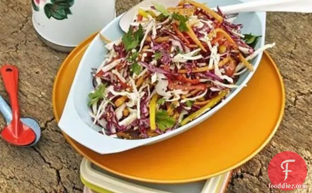 Coleslaw With Mustard Seed Dressing