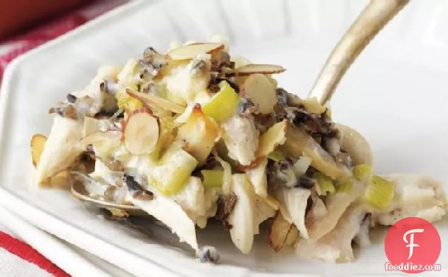 Cheesy Chicken and Wild Rice Casserole