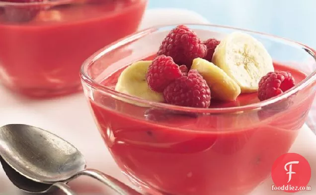 Raspberry-Banana Yogurt Salad