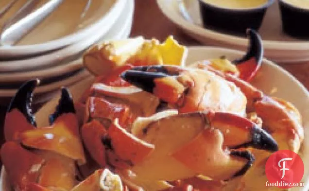 Chilled Stone Crab Claws With Mustard Sauce