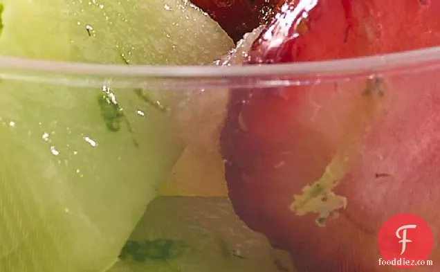 Mixed Fresh Fruit with Lime and Ginger