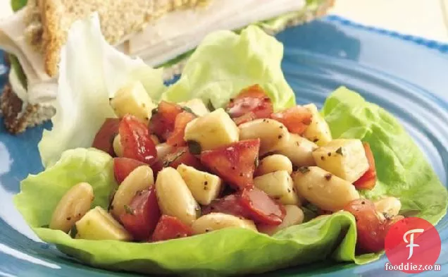 White Bean, Herb and Tomato Salad