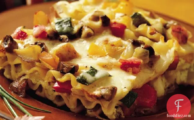 Cheesy Roasted-Vegetable Lasagna