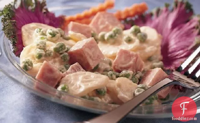 Creamy Ham and Potato Salad