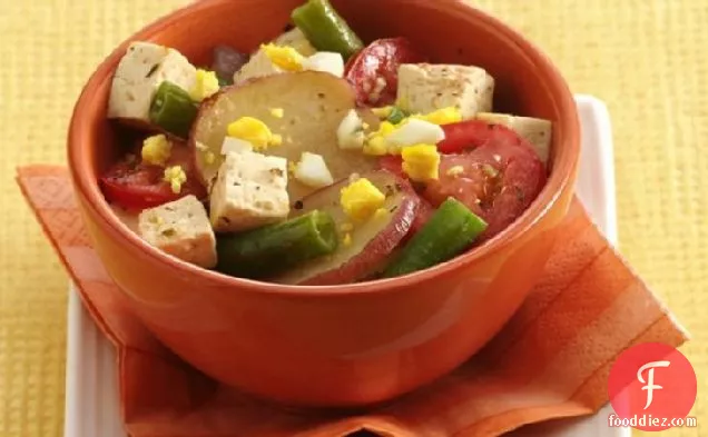 Vegetables and Tofu Skillet Supper