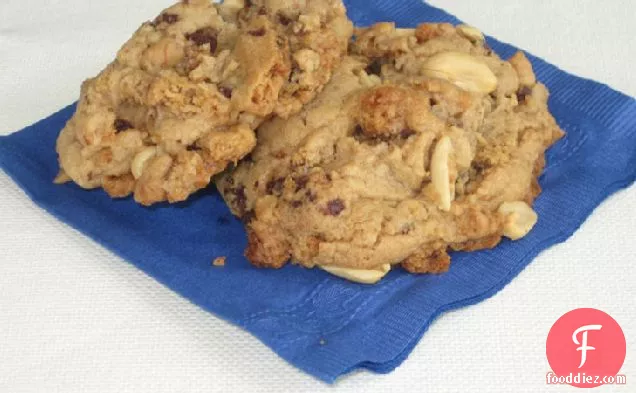 Break-’Em-Up Chocolate Chip-Peanut Butter Cookies
