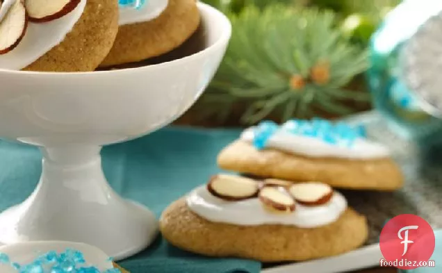 Yogurt Holiday Almond Cookies