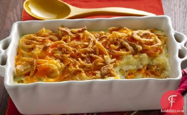 Crunchy Onion Potato Bake