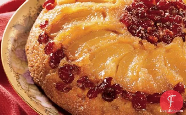 Apple-Cranberry Upside-Down Cake