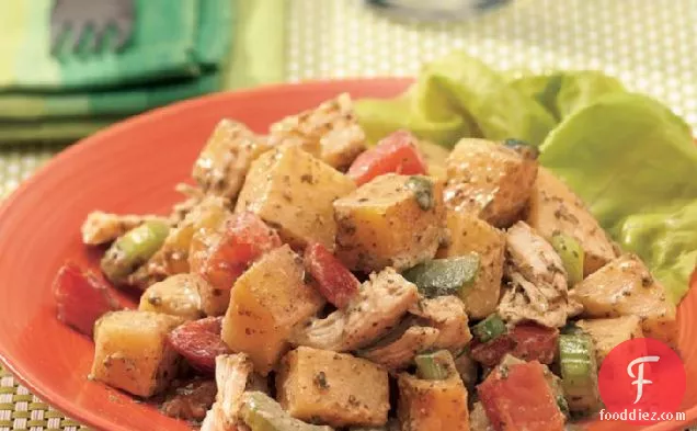 Pesto-Chicken-Potato Salad