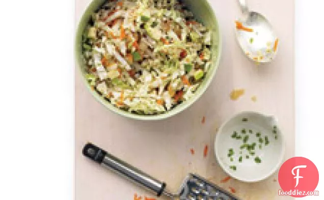 Sweet-and-spicy Coleslaw