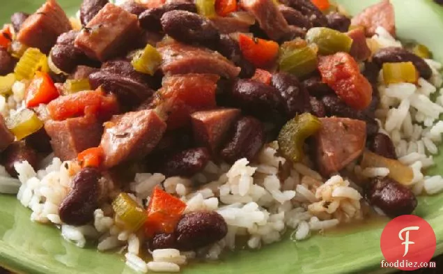 Red Beans and Rice (Makeover)