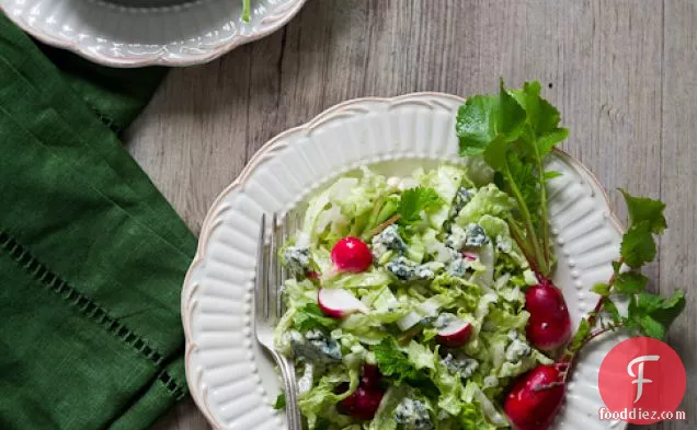 Chopped Salad With Blue Cheese Dressing