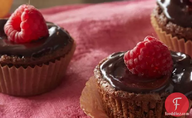 Gluten-Free Chocolate Raspberry Mini Tarts
