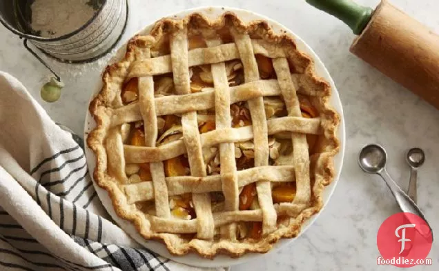 Lattice Peach-Apple Pie