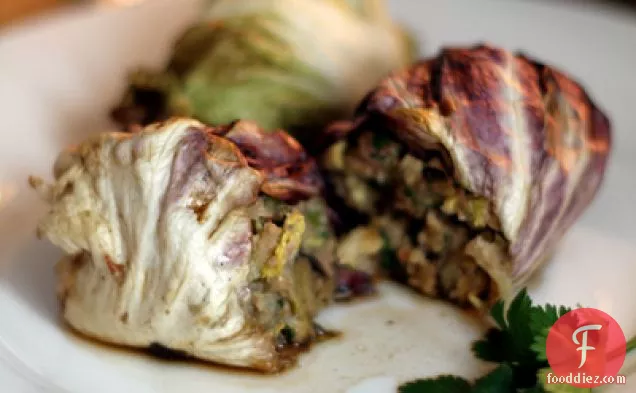 Asian Cabbage Rolls With Spicy Porkcookbook Recipe