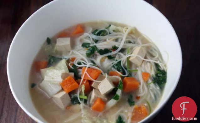 Asian Coconut-cabbage Soup With Lemongrass