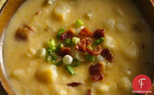 Slow-Cooker Cheesy Potato Soup