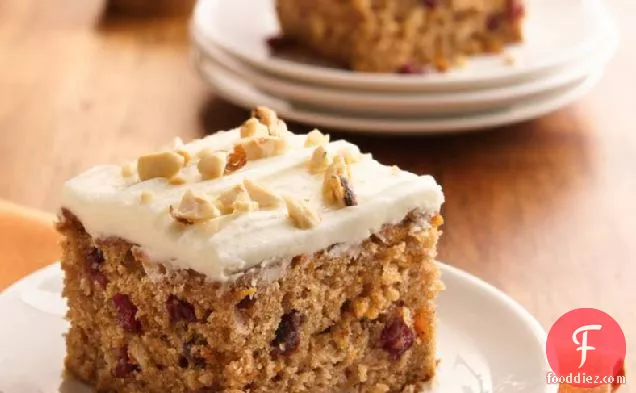 Butternut Squash Cake with Butter-Rum Frosting