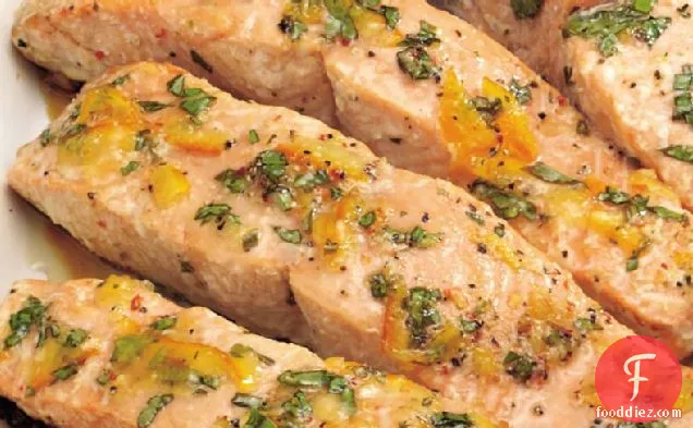 Citrus-Glazed Grilled Salmon