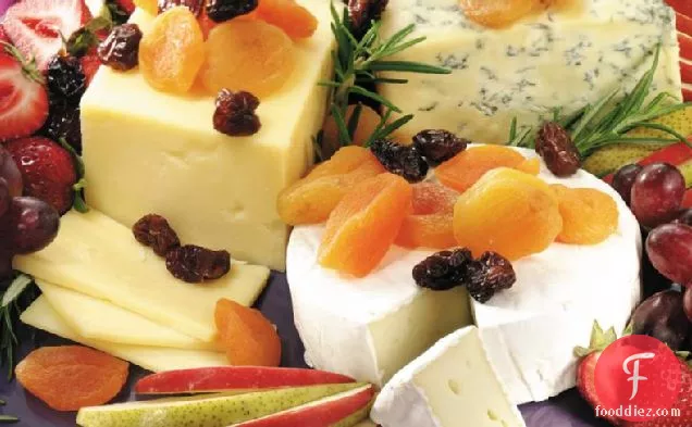 Elegant Cheese and Fruit Platter