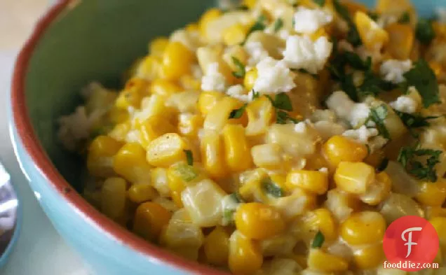 Mexican Lime-Cream Corn