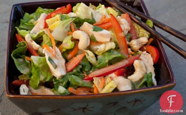 Chinese Chicken Salad With Sesame Ginger Dressing