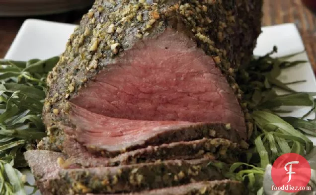 Tarragon-Crusted Roast Beef