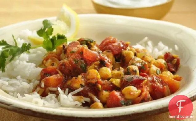 Chick Pea and Tomato Curry