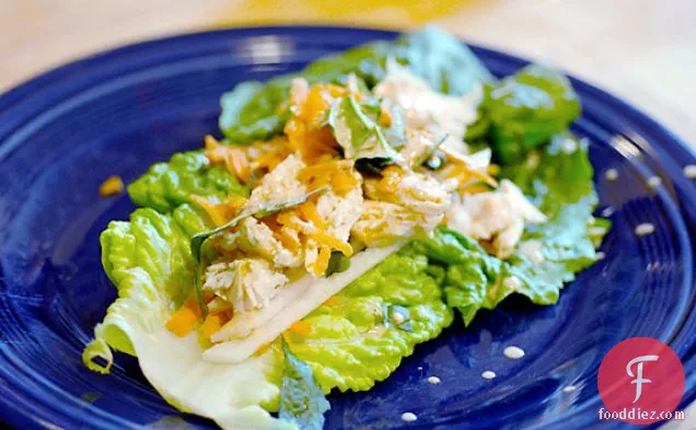 लस मुक्त थाई चिकन लपेटता है