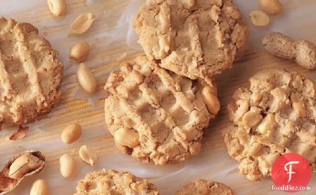 Salted Peanut Cookies
